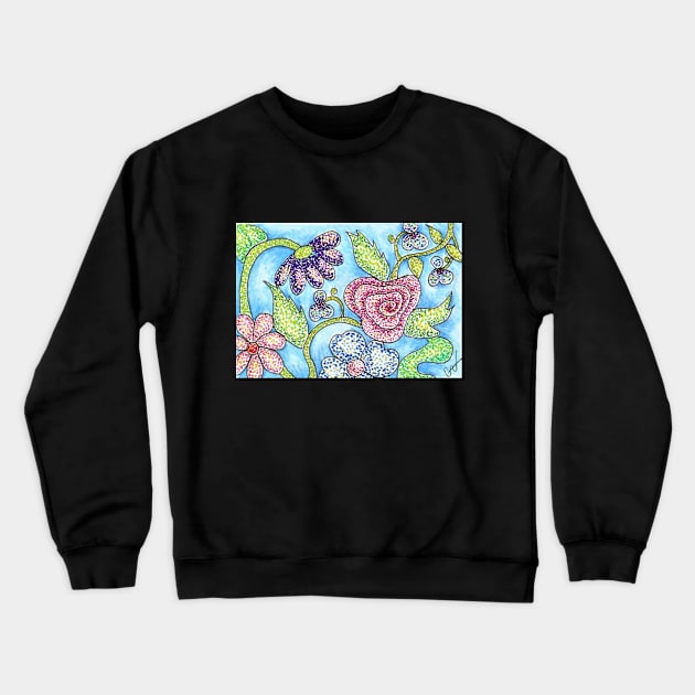 Blur Skies Crewneck Sweatshirt by CAutumnTrapp